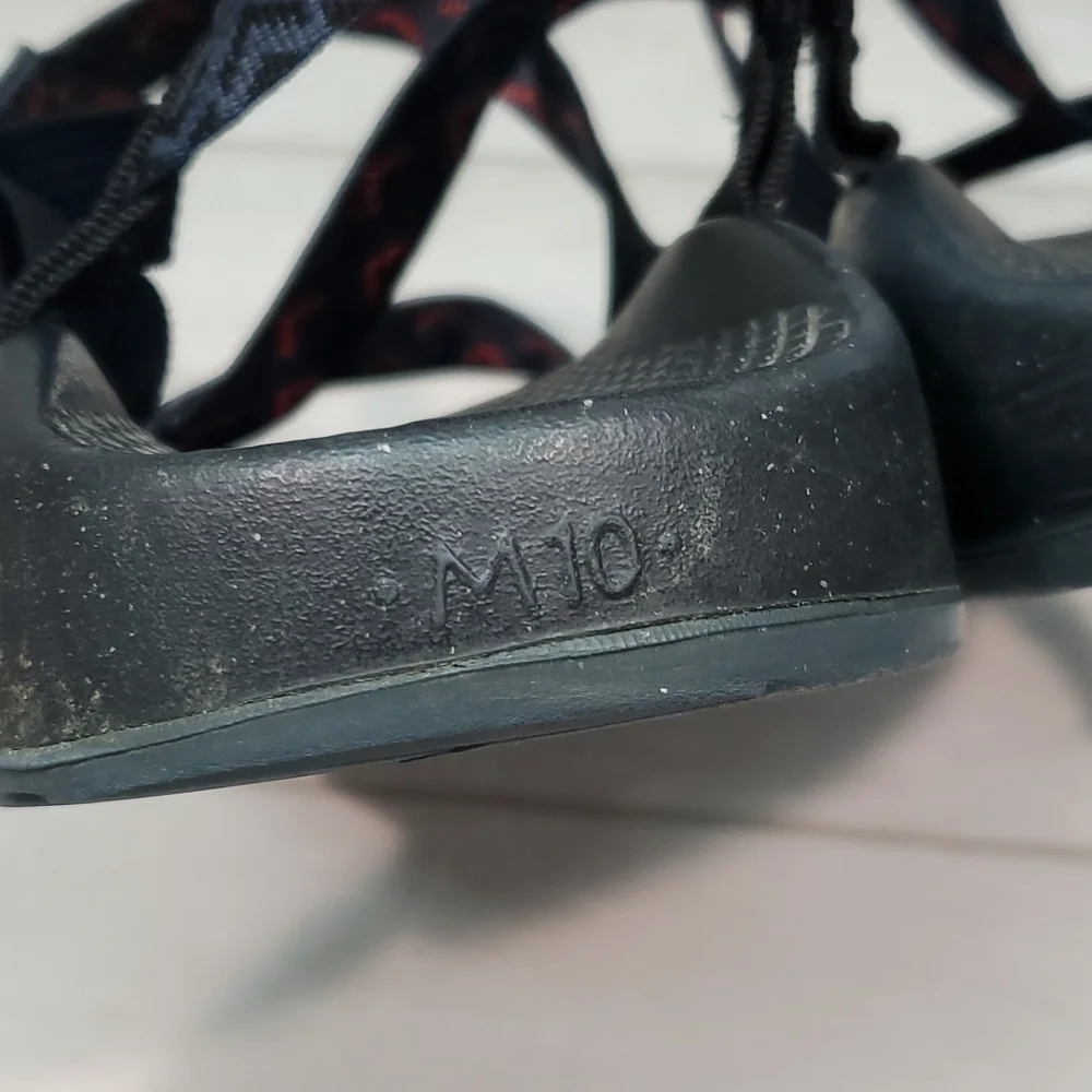 Chaco Mens Classic Z/2 Outdoor Hiking Stepped Navy  Sandals shoes sz 10
